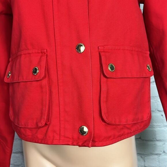 Lauren by Ralph Lauren women’s coat jacket fully lined large Red - Picture 3 of 10